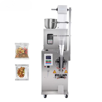 Machine de scellage alimentaire semi-automatique électrique 1-50g pour le remplissage de sachets d'arachides, l'emballage de capsules de café, les sacs en papier et en plastique