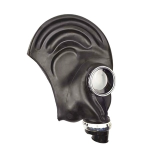 Masker Gas kelangsungan hidup nuklir kustom dengan Filter Gas pernapasan hitam 40mm Masker biokimia GP-5 karet kelas makanan - Product Image 5