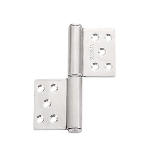 Stainless Steel Flag Hinges 304 4 Hole 180 Degree Opening <b>For</b> Door Window Minimalist Design Easy Installation - Product Image 4