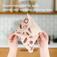 Serviettes de cuisine en coton blanc super absorbantes, séchage rapide, personnalisables avec logo, lavables, vente en gros directe usine