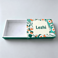 Boîte à sushi japonaise jetable de qualité alimentaire en papier personnalisée avec compartiments pour la vente en gros