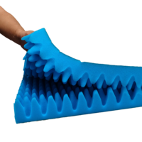 Panneaux combinés diffuseurs et absorbeurs d'ondes acoustiques (Polyuréthane) - Isolation phonique écologique et ignifuge pour studios de musique et entrepôts
