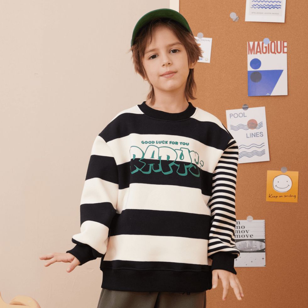 Black and white stripes