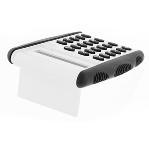 Calculatrice de bureau pliable opaque avec logo personnalisé, affichage portable, alimentation solaire et double source d'énergie, cadeau promotionnel pour <span class=keywords><strong>entreprise</strong></span> - Product Image 4