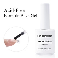 Haute Qualité Brillant Cristal Nail Art Longue Durée Fonction Gel Vernis Vernis Forte Top Uv Coat Base Gel En Vrac