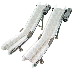 Maxsen trasportatore a nastro modulare a forma di Z di alta qualità regolabile in altezza inclinato trasportatore Cina cibo uso industriale fatto in plastica PU - Product Image 6