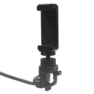 Universal Correa Apriete Ajustable Pequeño Grande Manillar Cochecito Scooter Motocicleta Bicicleta Smartphone Bar Mount - Product Image 1
