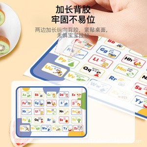 Disposable Baby Placemats 300x410mm Oil Proof Waterproof For Kids Meals Portable With Non Woven Fabric PE Backing - Product Image 2