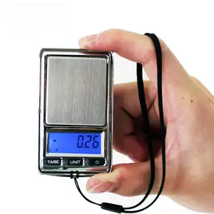 Custom Logo Portable Pocket Scale Jewelry Gold Balance Weight Scale Electronic Digital Pocket Scale LCD