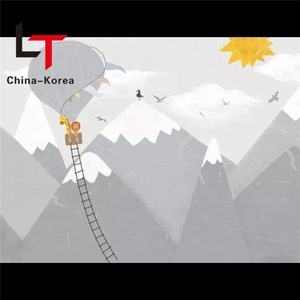 Longtime Boys <span class=keywords><strong>Lovely</strong></span> lindo papel tapiz 3D de dibujos animados - Product Image 4