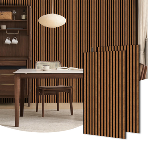 Paneles Acústicos 3D Modernos para Hoteles, Paneles de Pared con Textura Acanalada, Paneles de Listones de Alta Densidad, Insonorización del 80%, Reducción de Ruido para Paredes y Techos - Product Image 1