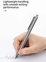 Stylo de détection de métaux ZAX, type à pression, stylo rechargeable pour les audits d'usine, stylo à bille à base d'huile personnalisable