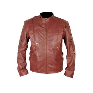 Chaquetas bomber con cremalleras de cuero a la moda para hombre - Product Image 1