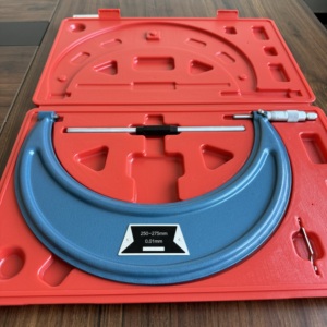 Buiten <span class=keywords><strong>Micrometer</strong></span> 50-75Mm 0-25Mm X 0,001 Mm Meetgereedschap Hoge Kwaliteit Type Mechanische Verf Spray - Product Image 5