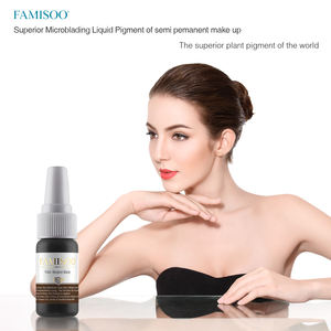 Encre pigmentaire PMU Famisoo <span class=keywords><strong>Perma</strong></span> <span class=keywords><strong>Blend</strong></span>, fabrication professionnelle, personnalisation, crème liquide de qualité supérieure, pigment pour microblading des sourcils - Product Image 5