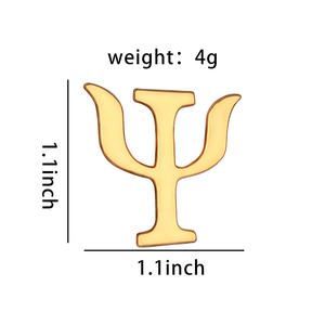 بروش للاكسسوارات والملابس مع رمز سيكولوجي حقيبة ظهر وشارة المينا دبابيس طية صدر للبيع بالجملة - Product Image 6