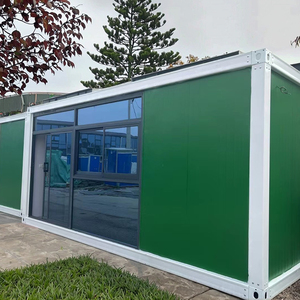 Tùy Biến Cá Nhân Mô-đun Màu Xanh Lá Cây Không Thấm Nước Nhỏ Di Động Vườn Prefab <span class=keywords><strong>Container</strong></span> Văn Phòng Gia Đình Nhà Nhà - Product Image 4