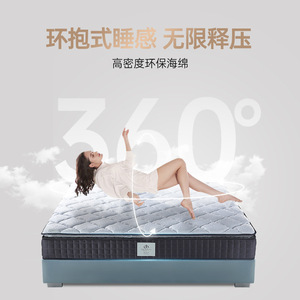 German Langlefe Spring Mattress 1.8m Double <b>Memory</b> <b>Foam</b> Independent Springs Orthopedic Spine Support Medium Firm Reut - Product Image 4