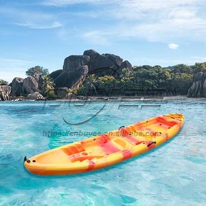 Kayaks de pesca de buena venta Kayaks pequeños <span class=keywords><strong>Kayak</strong></span> de plástico para 2 personas Sentarse en la parte superior Barco de pesca - Product Image 5
