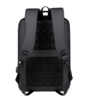 Sac à dos PC étanche grande capacité avec port de chargement USB personnalisé, sacoche pour ordinateur portable
