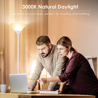 Lampe standard sur pied d'angle intelligente pour décoration intérieure de la maison, éclairage sur pied moderne