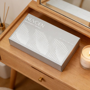 Ampolla Calmante Hipoalergénica Nuvoen Boost PDRN MGF, Sérum Facial Coreano para el Cuidado de la Piel, Efecto Lifting, Hidratante y Elástico - Product Image 1