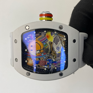 Montre mécanique moderne pour homme, design de voiture de sport, un incontournable pour les trendsetters, structure multicouche résistante aux chocs - Product Image 1