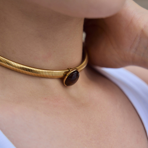 5 millimetri Robusto Torto Chocker Della <span class=keywords><strong>Collana</strong></span> Donne 18K Oro In Acciaio Corda Catena Dei Monili Della <span class=keywords><strong>Collana</strong></span> - Product Image 2