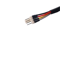 Câble de décélération de ventilateur CPU PWM à 4 broches pour ordinateur avec contrôle de température pour ligne d'extension de carte mère