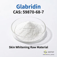 Glabridina a Buen Precio 10% 40% 70% 90% 98% Extracto de Raíz de Regaliz Blanqueador CAS 59870-68-7 Glabridina en Polvo de Grado Cosmético
