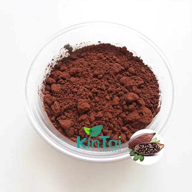 Suministro orgánico al por mayor Premium 100% Pure Raw Cacao alcalinizado cacao en polvo aditivos alimentarios