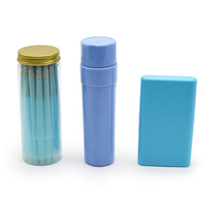 Custodia per sigarette con Logo personalizzato 3-in-1 manuale per macinacaffè colorato in plastica per fumare Kit nuovo - Product Image 1