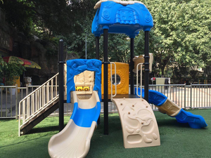 Perosotan Taman Petualangan Mainan Anak Peralatan Bermain Luar Ruangan Perosotan Komersial untuk Taman Peralatan Permainan Edukatif Anak - Product Image 6