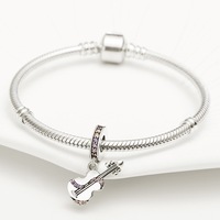Nouveauté très demandée : Breloques de voyage et loisirs (Violon, Globe, Appareil photo, Bagage), Perles pendentifs et accessoires de bijouterie DIY pour bracelets et colliers