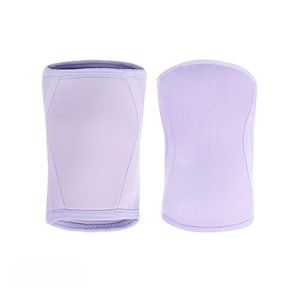 Manchon de soutien du coude unisexe, violet clair, respirant, à compression, pour l'entraînement, le sport et la remise en forme - Product Image 3