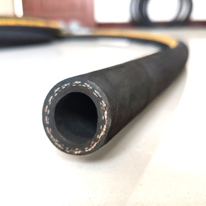 Thiết kế cổ điển màu đen chịu mài mòn phun cát ống công nghiệp cao su mài mòn axit và kiềm ống khí kháng - Product Image 3