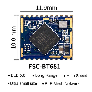 Feasycom FSC-BT681 AIROHA AB1611 Wireless SIG BLE Mesh Network Ultra Small Size Bluetooth 5.0 <strong>Module</strong> For Remote Controller - Product Image 2