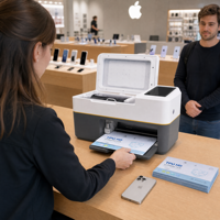 Ugoodcut Machine de découpe de films de protection pour téléphone tout-en-un avec précision de ±0,1 mm, pour films hydrogel, compatible iPhone et Samsung