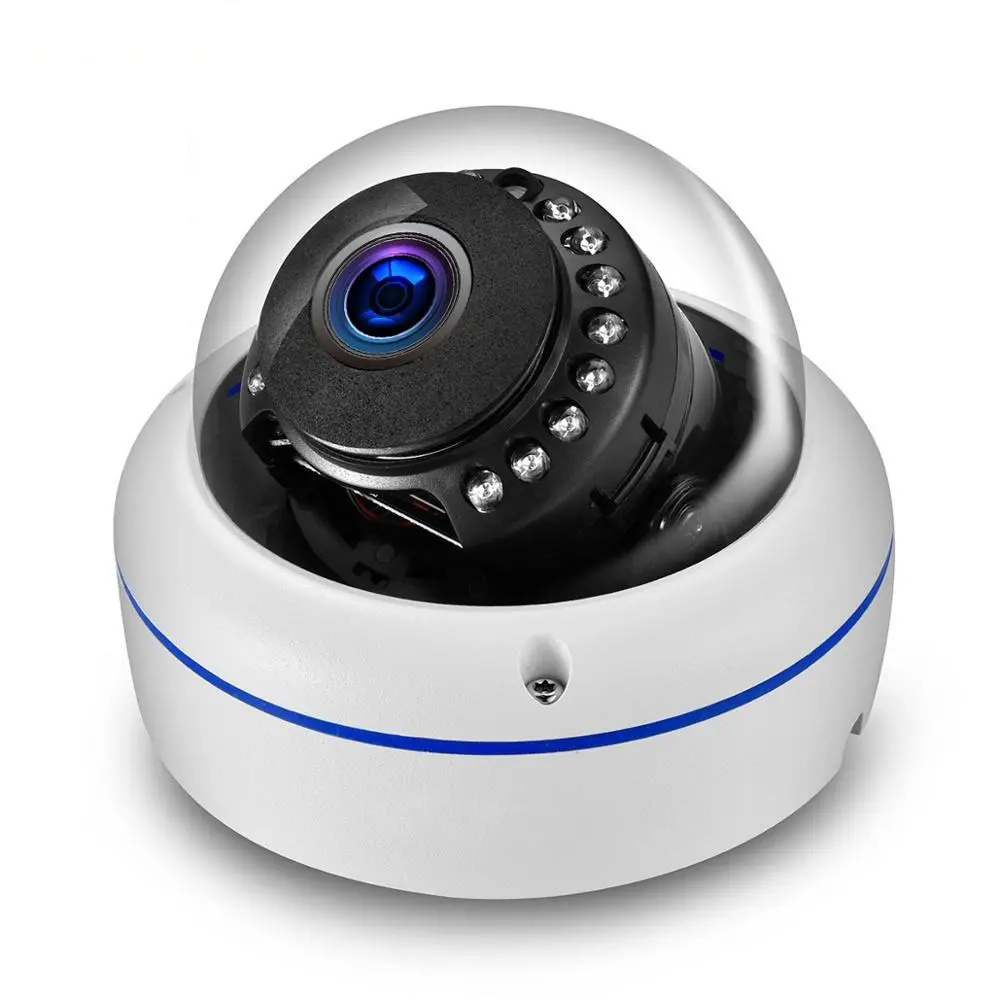 Built in Microphone Audio CCTV 8MP 5MP 3MP Home Security Camera Night vision IP66 H.265 AI 4K Dome POE IP Camera