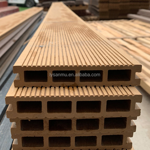 WPC พื้นระเบียง WPC, ปูพื้นกลางแจ้งกันน้ำกันลื่น - Product Image 5