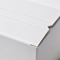 Boîte cadeau personnalisée avec languette d'ouverture facile en papier kraft pour l'emballage de produits de marque et les événements