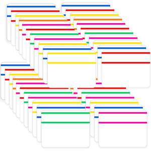 Onglets collants 2 pouces étiquette de drapeau auto-adhésive onglet d'index onglet de fichier inscriptible et <span class=keywords><strong>repositionnable</strong></span> page colorée étiquette de marqueur de page colorée - Product Image 1
