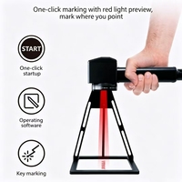 Marqueur laser à fibre 3D portable 10W/20W/30W refroidi par air, multi-tension, machine automatique de codage et de marquage de date