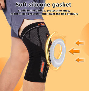 Genouillère de soutien AOFIT pour soulager la douleur sportive, compression antidérapante en silicone, nylon élastique respirant - Product Image 3