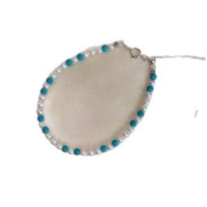 <b>Turquoise</b> Pearl <b>Necklace</b> for Women Light Luxury High-End Design Retro Niche Exquisite Collarbone Chain Fashion Jewelry Sets - Product Image 5