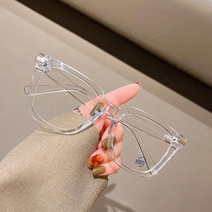 Monture de lunettes carrée de style coréen S4-6222, anti-lumière bleue, monture complète, unisexe, verres en acétate, origine Taizhou - Product Image 5