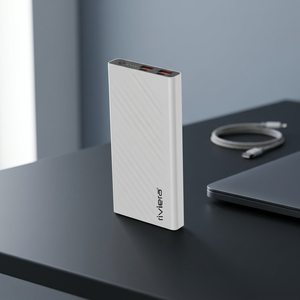 10W Dual Port Fast Charging Ultra Slim 10000mAh Power Bank Micro USB/<b>Type</b>-<b>C</b> Smartphone Notebook Tablet-Wholesale Export - Product Image 3
