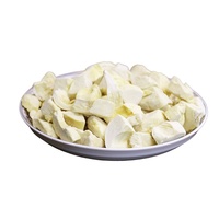 Chips de durian lyophilisées style influenceur, personnalisées en vrac, variété Golden Pillow, morceaux croustillants irréguliers, 1 kg par boîte, Linyi