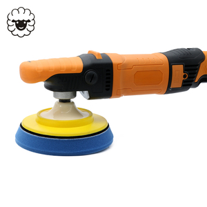 Venta caliente 6 "forma cónica azul encerado/sellador/esmalte pulido fino almohadilla de pulido OEM detalles de automóviles para carrocerías de automóviles - Product Image 6