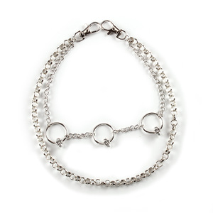 Skull Double Layer <b>Waist</b> <b>Chain</b> Zinc Alloy Hip Hop Punk Style Pants <b>Chain</b> Daily Wear - Product Image 5